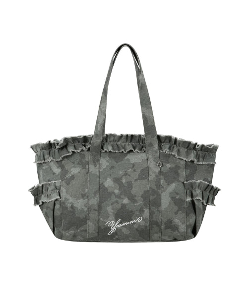 CAMP FRILL BAG (VINTAGE CAMO) AS SHOWN