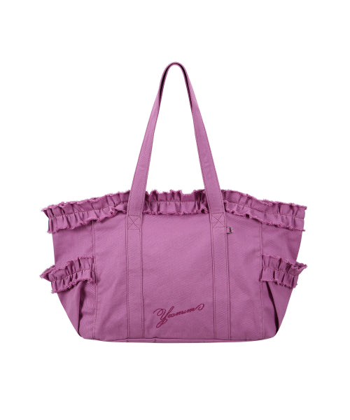 CAMP FRILL BAG (CHARCOAL) - 2 COLORS PINK