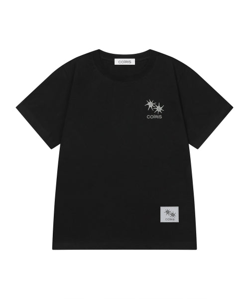 BACK TEE LOGO SHORT SLEEVE TEE - 2 COLORS BLACK