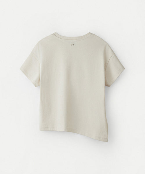 ASYMMETRIC HEM T SHIRTS_CHARCOAL - 2 COLORS AS SHOWN