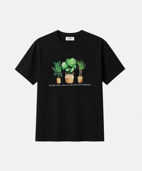 SHORT SLEEVE TEE BLACK