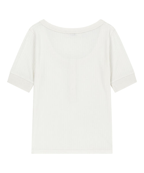 T-SHIRT - 2 COLORS IVORY