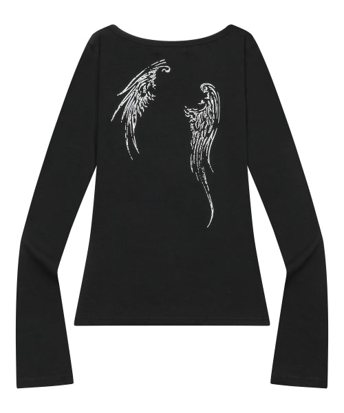 TEE - 2 COLORS BLACK