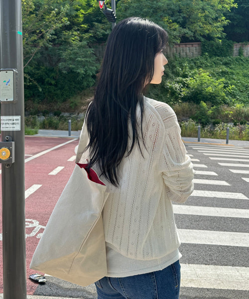 CARDIGAN _2 _S M - 2 COLORS IVORY