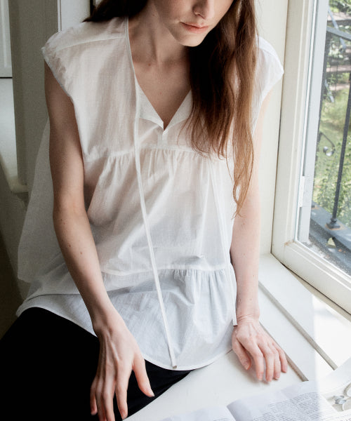 BLOUSE - 3 COLORS IVORY