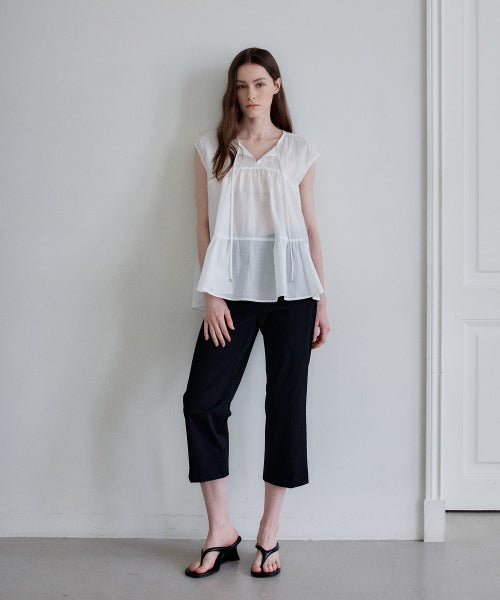 BLOUSE - 3 COLORS IVORY