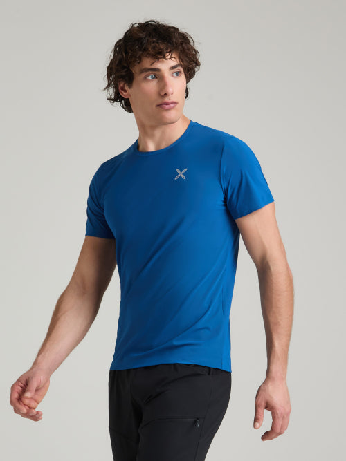 SHORT SLEEVE T-SHIRT 26SMTGNU8X87 BLUE