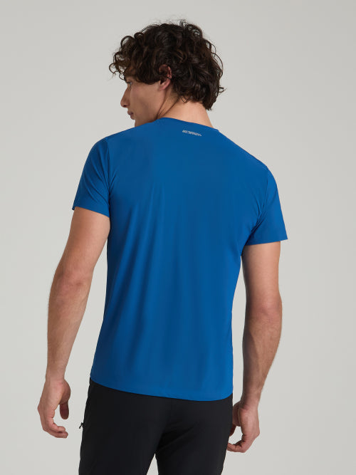 SHORT SLEEVE T-SHIRT 26SMTGNU8X87 BLUE