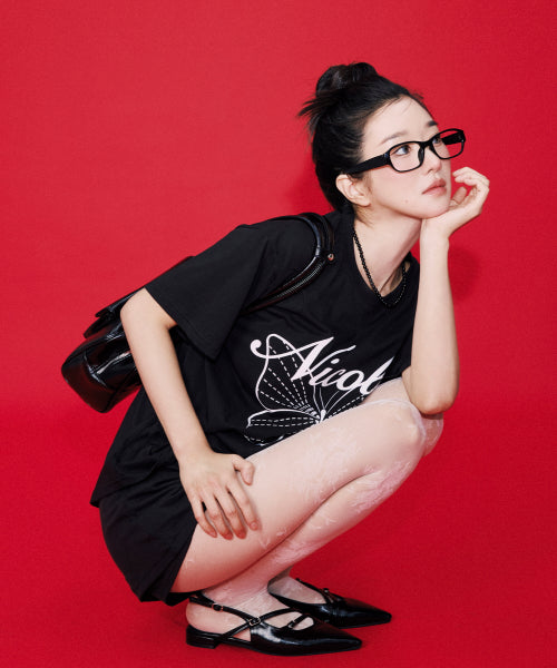ESSENTIAL LAYERED MINI SKORT #徐睿知同款! - 2 COLORS BLACK