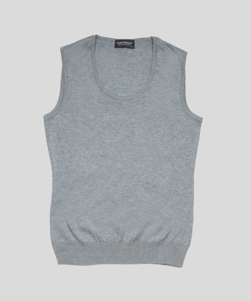 SAIL CLASSIC ROUND-NECK SLEEVELESS SEA ISL - 6 COLORS CHARCOAL