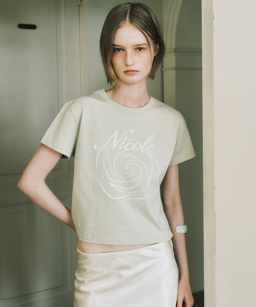 NICOLE ROSE CROP TOP #徐睿知同款! - 5 COLORS CREAM