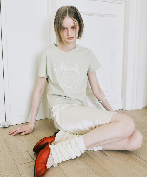 NICOLE ROSE CROP TOP #徐睿知同款! - 5 COLORS CREAM