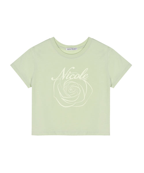 NICOLE ROSE CROP TOP #徐睿知同款! - 5 COLORS CREAM