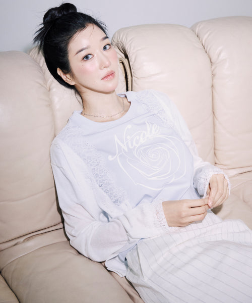 NICOLE ROSE CROP TOP #徐睿知同款! - 5 COLORS WHITE