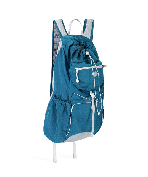 AIRY POCKET BACKPACK - 9 COLORS AQUA BLUE