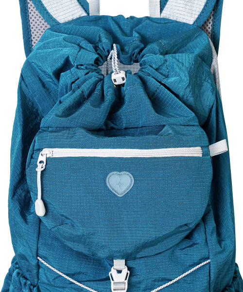 AIRY POCKET BACKPACK - 9 COLORS AQUA BLUE