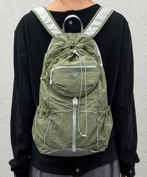 AIRY POCKET BACKPACK - 9 COLORS KAKHI
