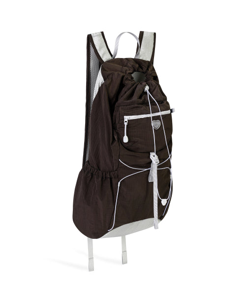 AIRY POCKET BACKPACK - 9 COLORS BROWN