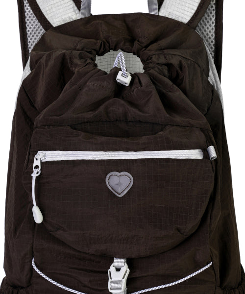 AIRY POCKET BACKPACK - 9 COLORS BROWN