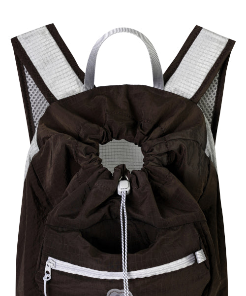 AIRY POCKET BACKPACK - 9 COLORS BROWN