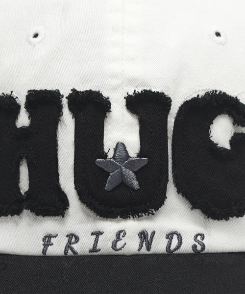 HUG FRIENDS CAP - 15 COLORS WHITE BLACK