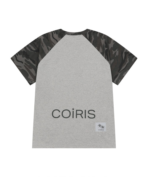 CONTRAST SHORT SLEEVE TEE UNISEX GREY