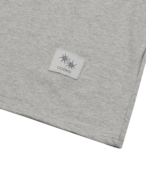 CONTRAST SHORT SLEEVE TEE UNISEX GREY