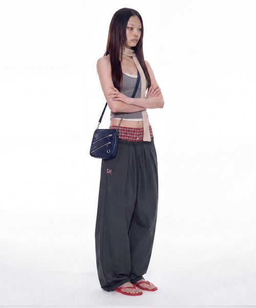 DUSK MINI CROSSBODY BAG - 3 COLORS DEEP BLUE