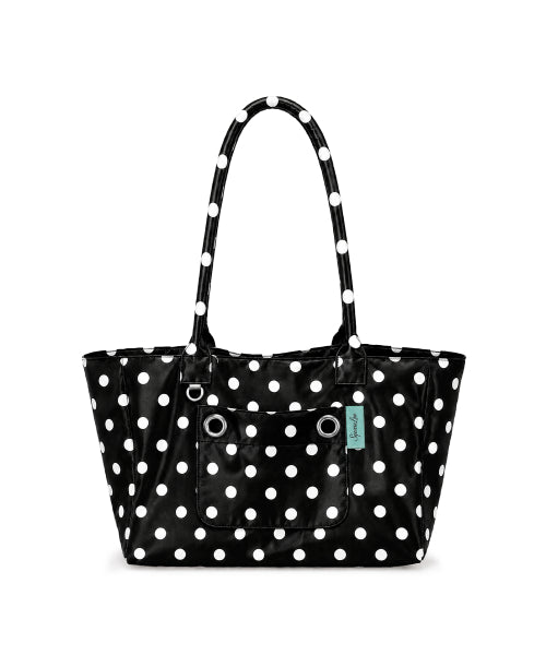 VEIL SHOULDER BAG - 3 COLORS DOT BLACK