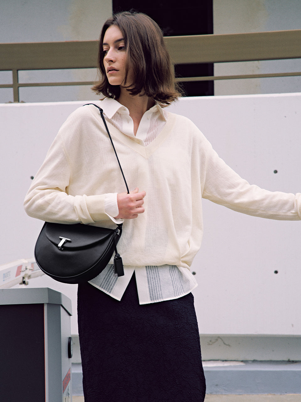 TRIBECA CROSSBODY BAG BLACK