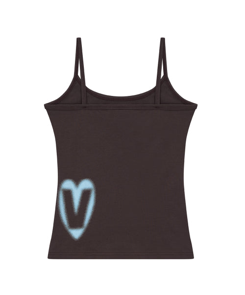 SY BASIC SLEEVELESS - 4 COLORS BROWN