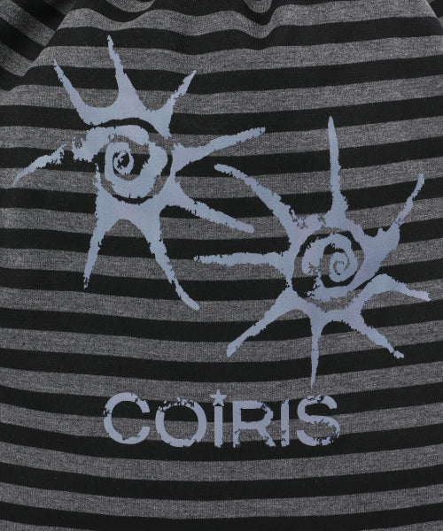 STRIPE UNISEX CHARCOAL