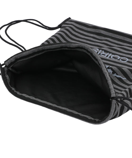 STRIPE UNISEX CHARCOAL