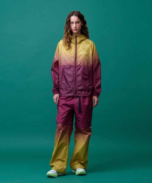 GRADIENT CONVERTIBLE HIKING PANTS - 2 COLORS RED