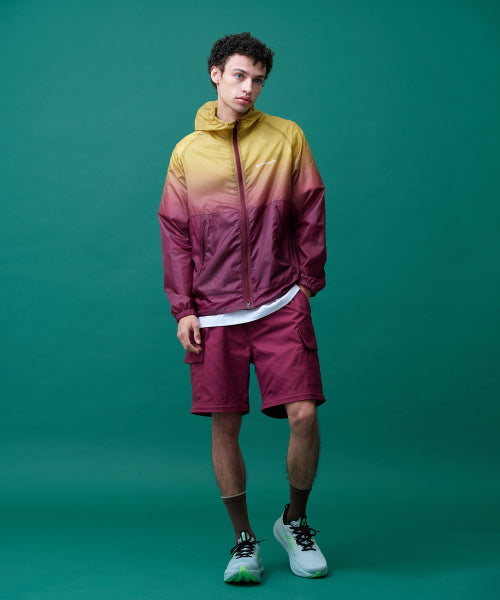 GRADIENT CONVERTIBLE HIKING PANTS - 2 COLORS RED