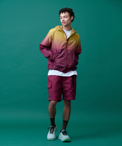 GRADIENT CONVERTIBLE HIKING PANTS - 2 COLORS RED