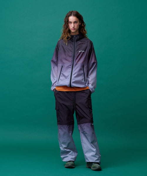 GRADIENT CONVERTIBLE HIKING PANTS - 2 COLORS BLACK