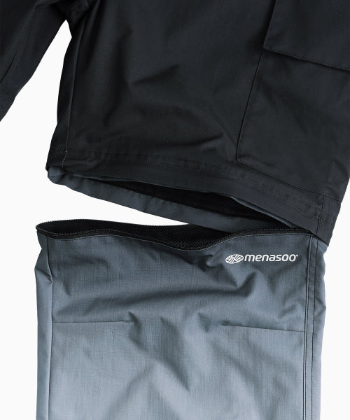 GRADIENT CONVERTIBLE HIKING PANTS - 2 COLORS BLACK
