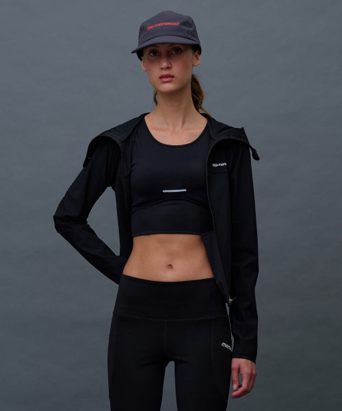 FACE COVER ZIP UP JERSEY - 4 COLORS BLACK