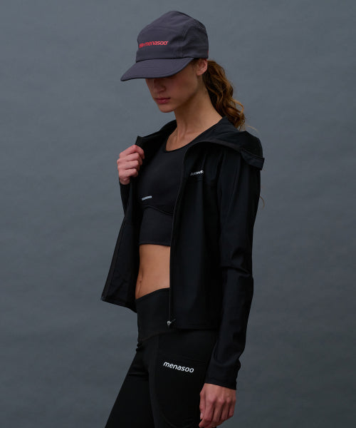 FACE COVER ZIP UP JERSEY - 4 COLORS BLACK
