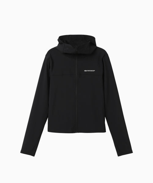 FACE COVER ZIP UP JERSEY - 4 COLORS BLACK