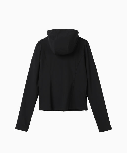 FACE COVER ZIP UP JERSEY - 4 COLORS BLACK