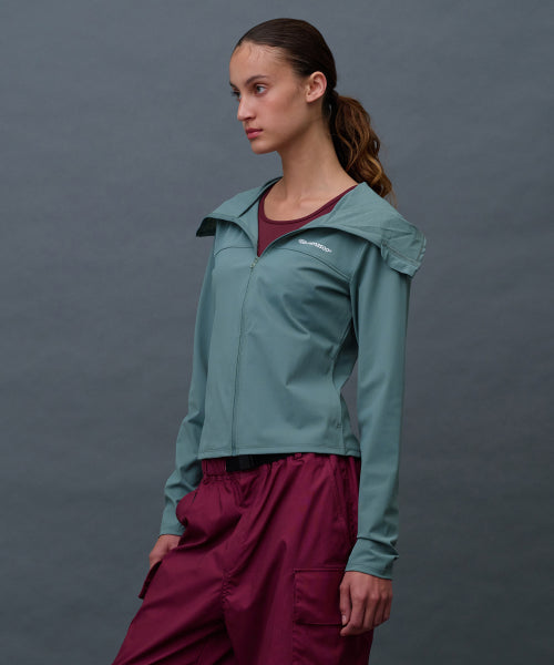 FACE COVER ZIP UP JERSEY - 4 COLORS MINT