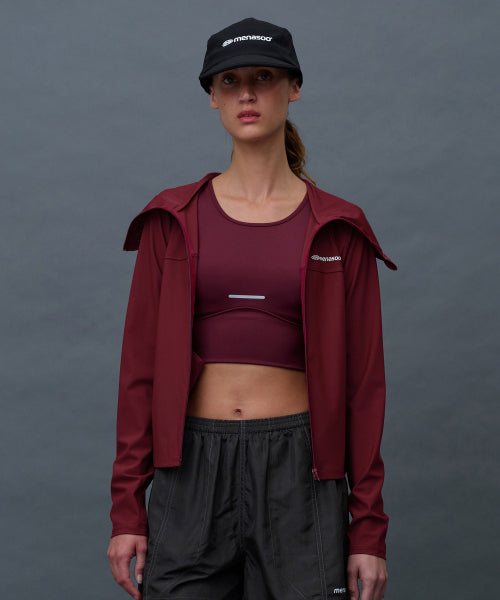 FACE COVER ZIP UP JERSEY - 4 COLORS RED