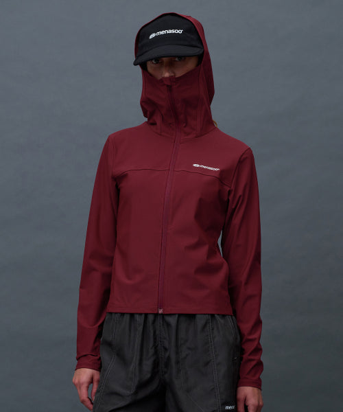 FACE COVER ZIP UP JERSEY - 4 COLORS RED