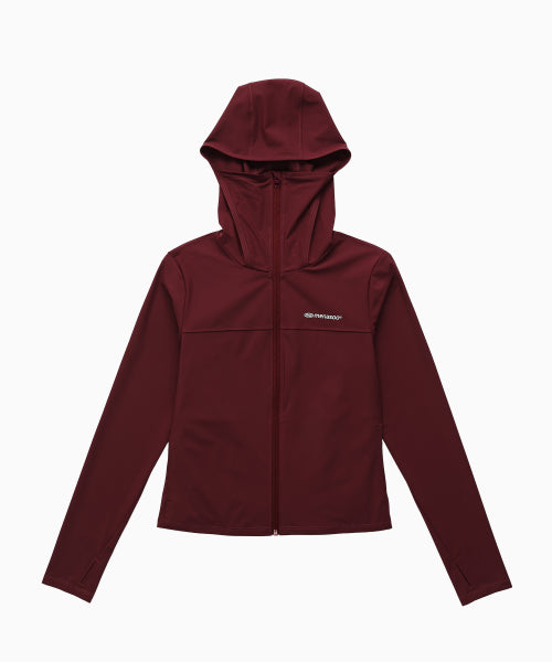 FACE COVER ZIP UP JERSEY - 4 COLORS RED