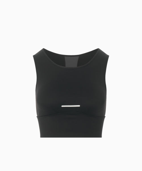 PACE HOLD SPORT BRA TOP - 4 COLORS BLACK