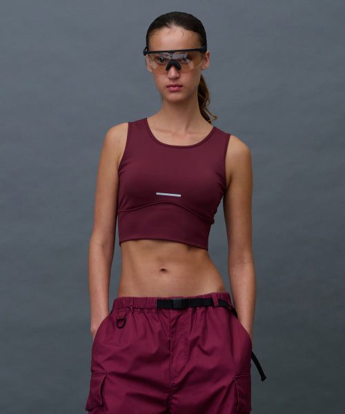 PACE HOLD SPORT BRA TOP - 4 COLORS RED