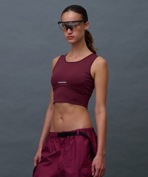 PACE HOLD SPORT BRA TOP - 4 COLORS RED