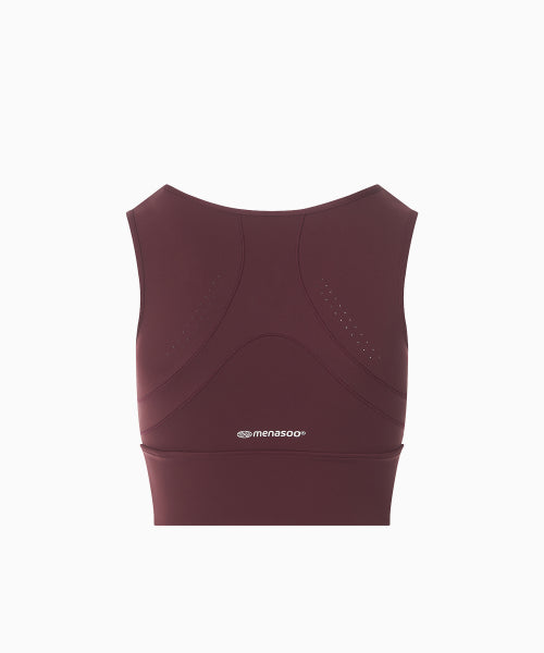 PACE HOLD SPORT BRA TOP - 4 COLORS RED